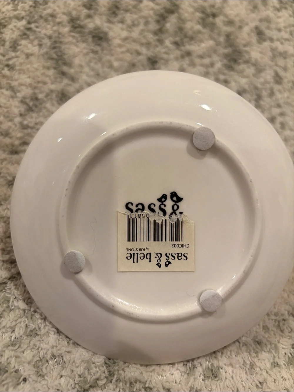 Southwest Ceramic Teal Cactus Ring Jewelry Trinket Dish NWT Sass & Belle 5x4”